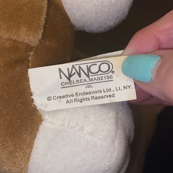 Vintage Nanco plush toy Dog w Angel wings NWT Sad Sam & Honey stuffed animal - Picture 8 of 10